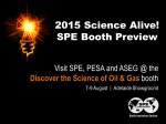 SPE SA Science Alive! Booth Preview