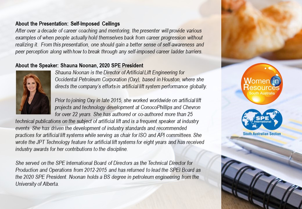 SPE-WinRSA Networking Breakfast details