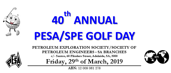 40th Annual PESA SPE Golf Day Invitation